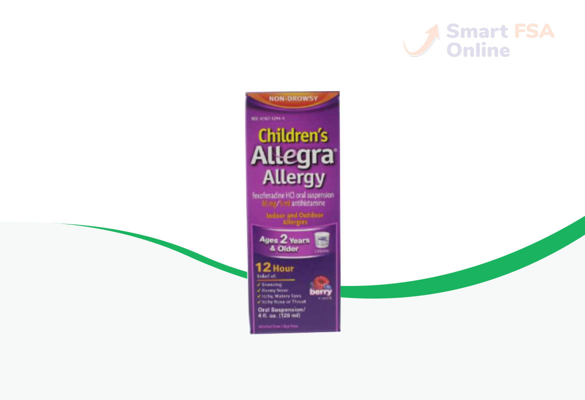 Allegra Children's 12HR, Berry Flavor, 4 oz.