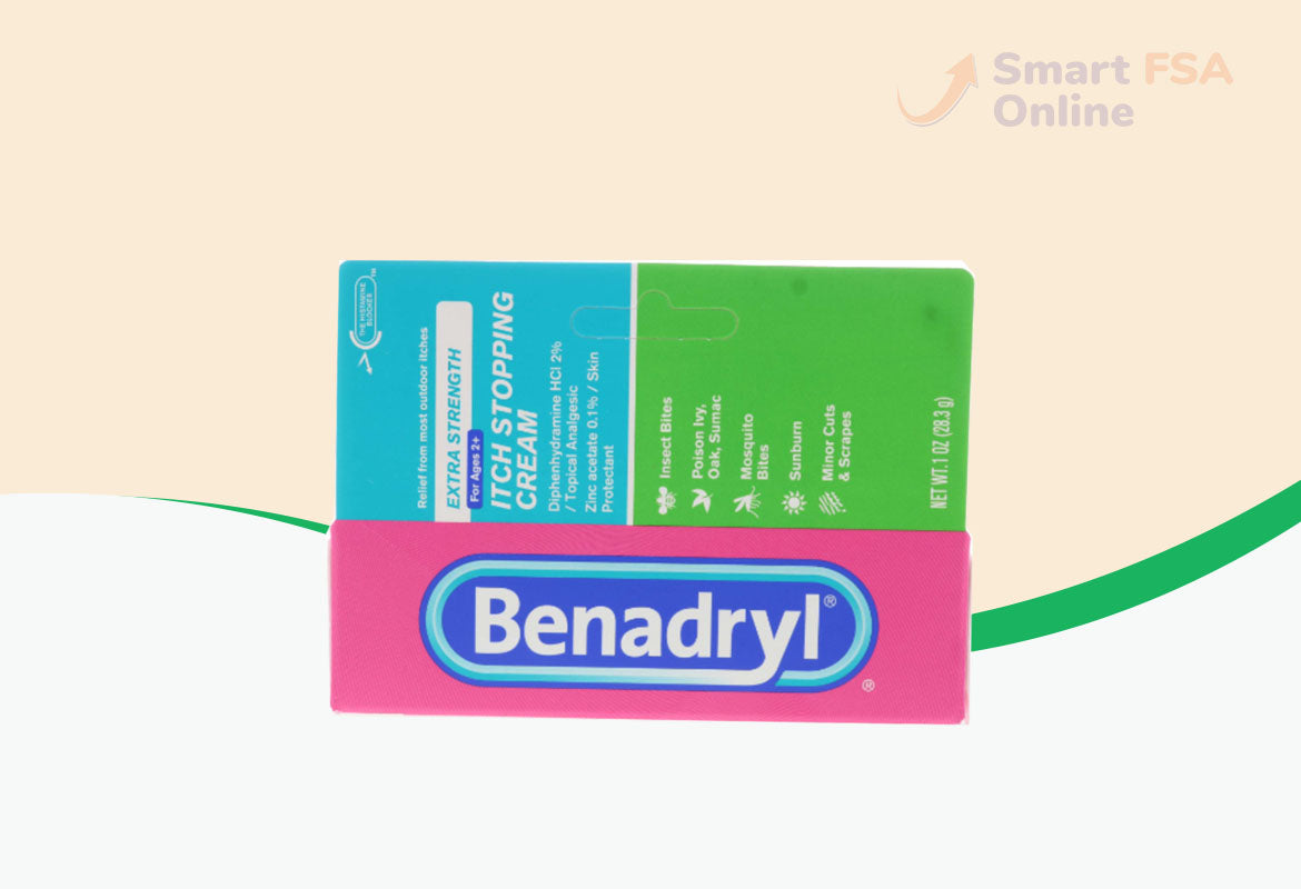 Benadryl Itch Stopping Cream, Extra Strength, 1 oz.