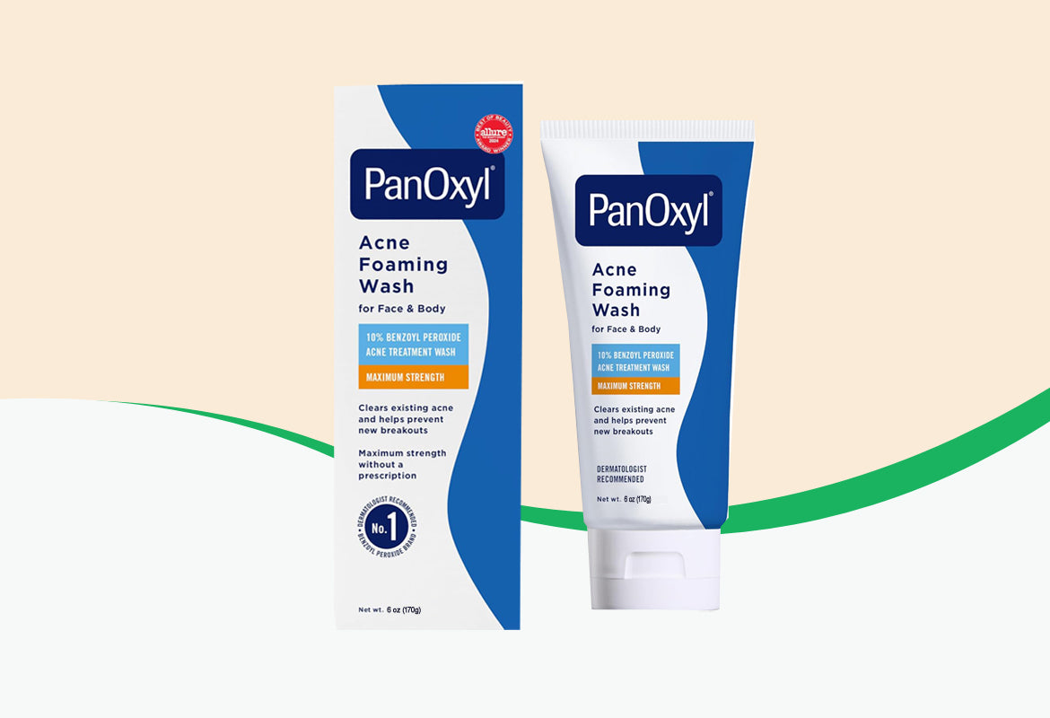PanOxyl, Acne Foaming Wash, For Face & Body, Maximum Strength, 6 oz (170 g)