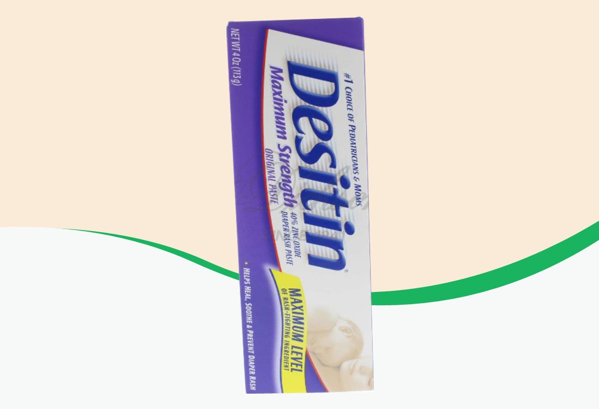 Desitin Maximum Strength Zinc Oxide Diaper Rash Paste, 4 oz.