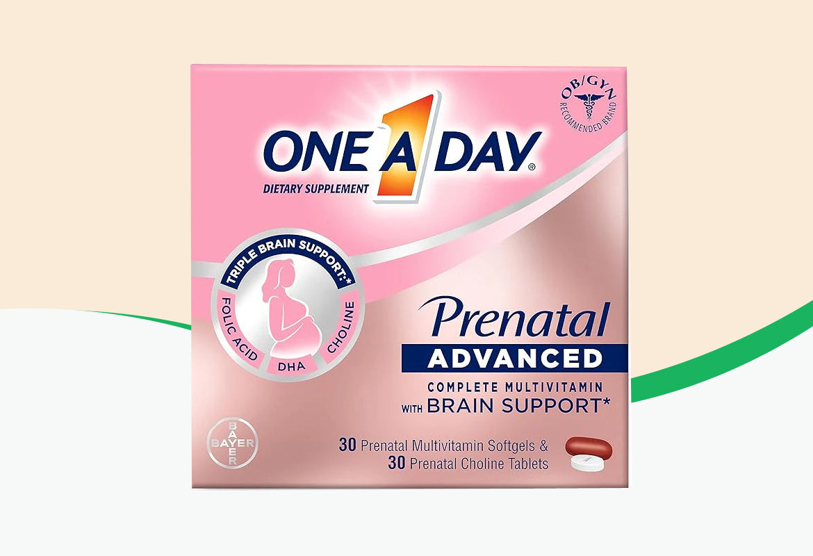 One A Day Prenatal Advanced Complete Multivitamins, (30+30) ct