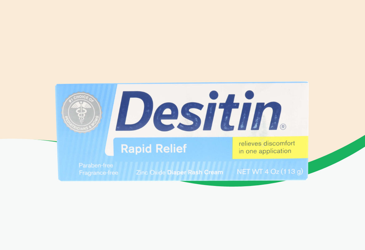 Desitin Daily Defense Zinc Oxide Diaper Rash Cream FF 4 oz.