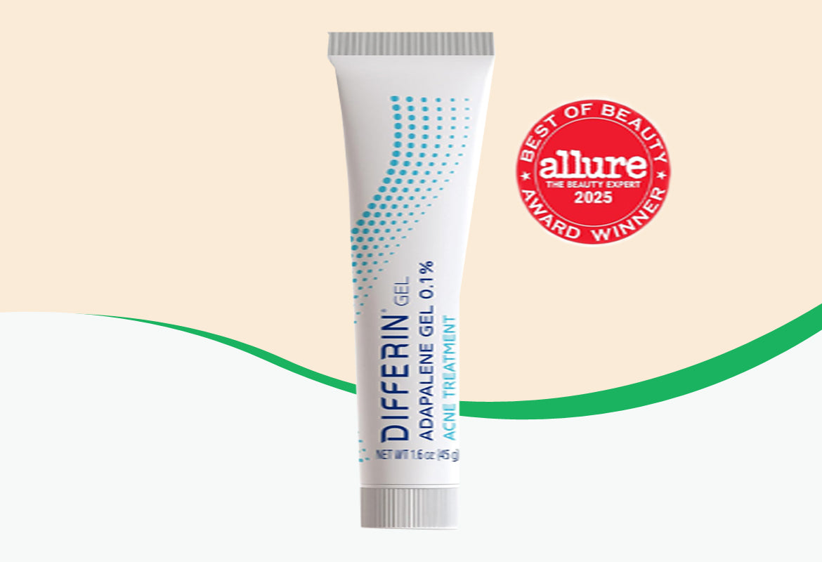 Differin 0.1% Adapalene Treatment Gel, 45g Tube