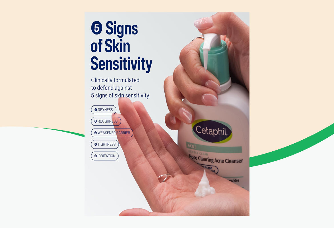 Cetaphil Gentle Clear Pore Clearing Acne Cleanser, 8 oz.