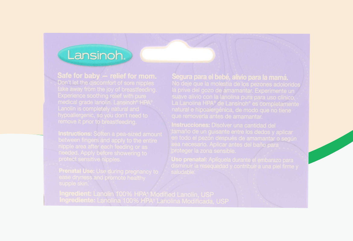 Lansinoh HPA Lanolin Nipple Cream, 7g Minis