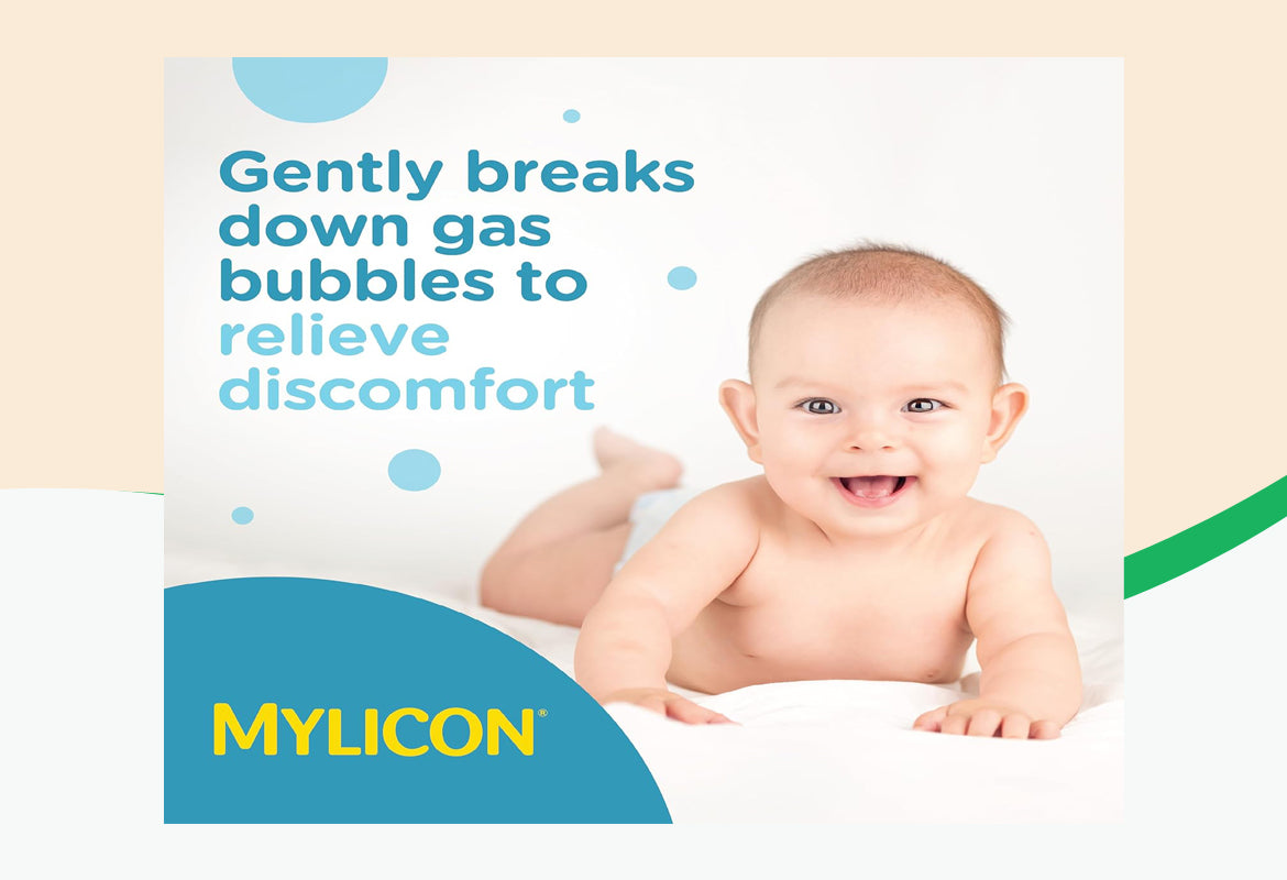 Mylicon Infant Gas Relief Drops, Dye Free, 1.0 fl oz.