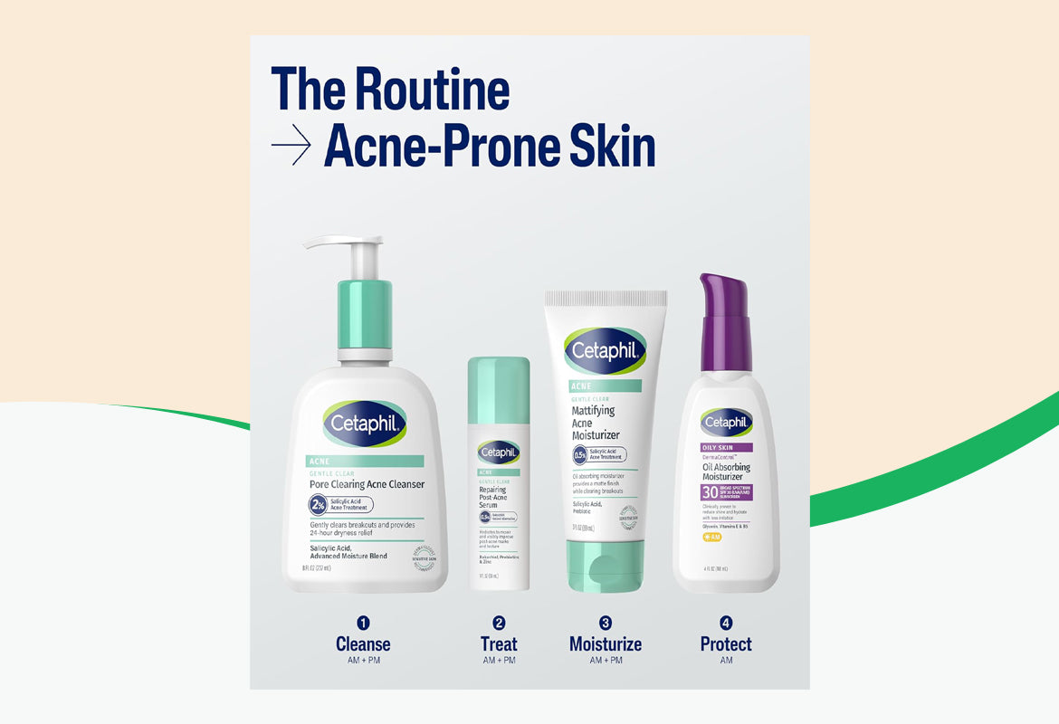 Cetaphil Gentle Clear Pore Clearing Acne Cleanser, 8 oz.