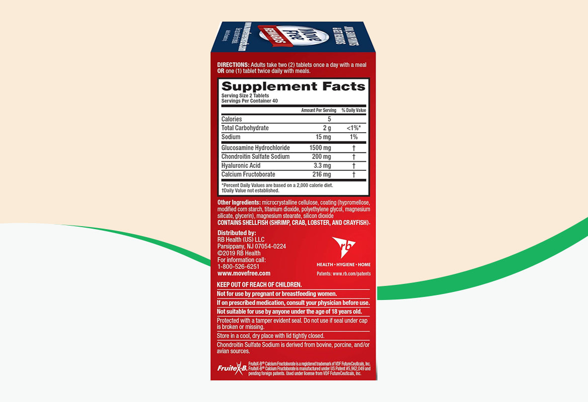 Schiff Move Free Advanced Joint Health Tablets, 80 ct