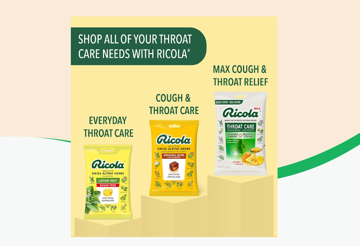 Ricola Berry Medley Throat Drops, 45 ct.