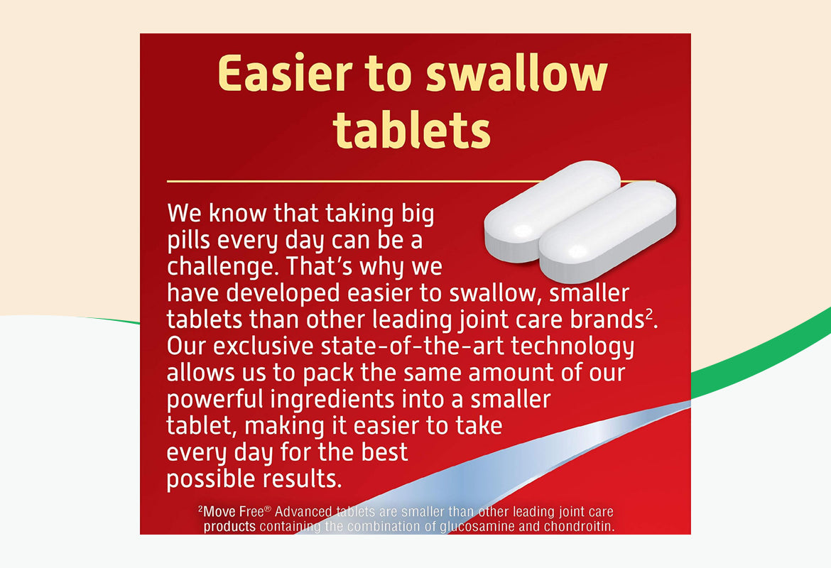 Schiff Move Free Advanced Joint Health Tablets, 80 ct