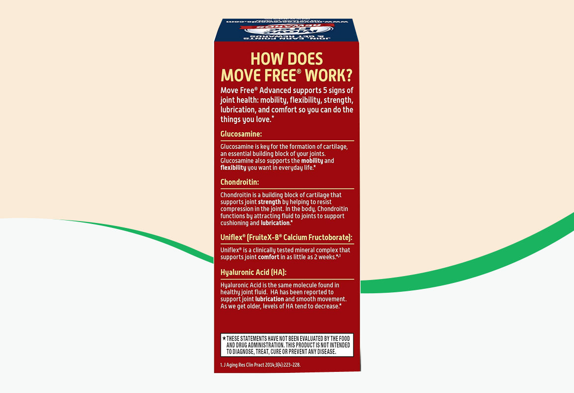 Schiff Move Free Advanced Joint Health Tablets, 80 ct