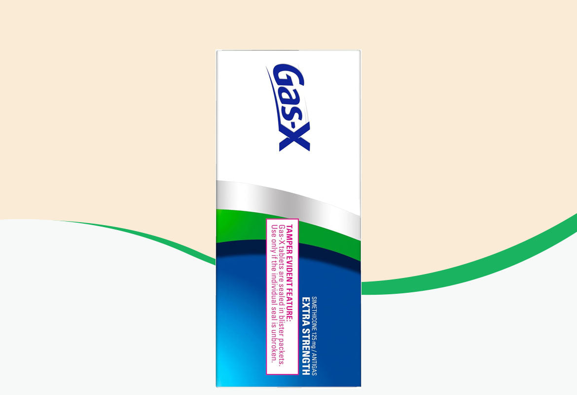 Gas-X Extra Strength Cherry Chewable Tablet, For Fast Relief From Gas, Bloating & Discomfort, 48 ct.