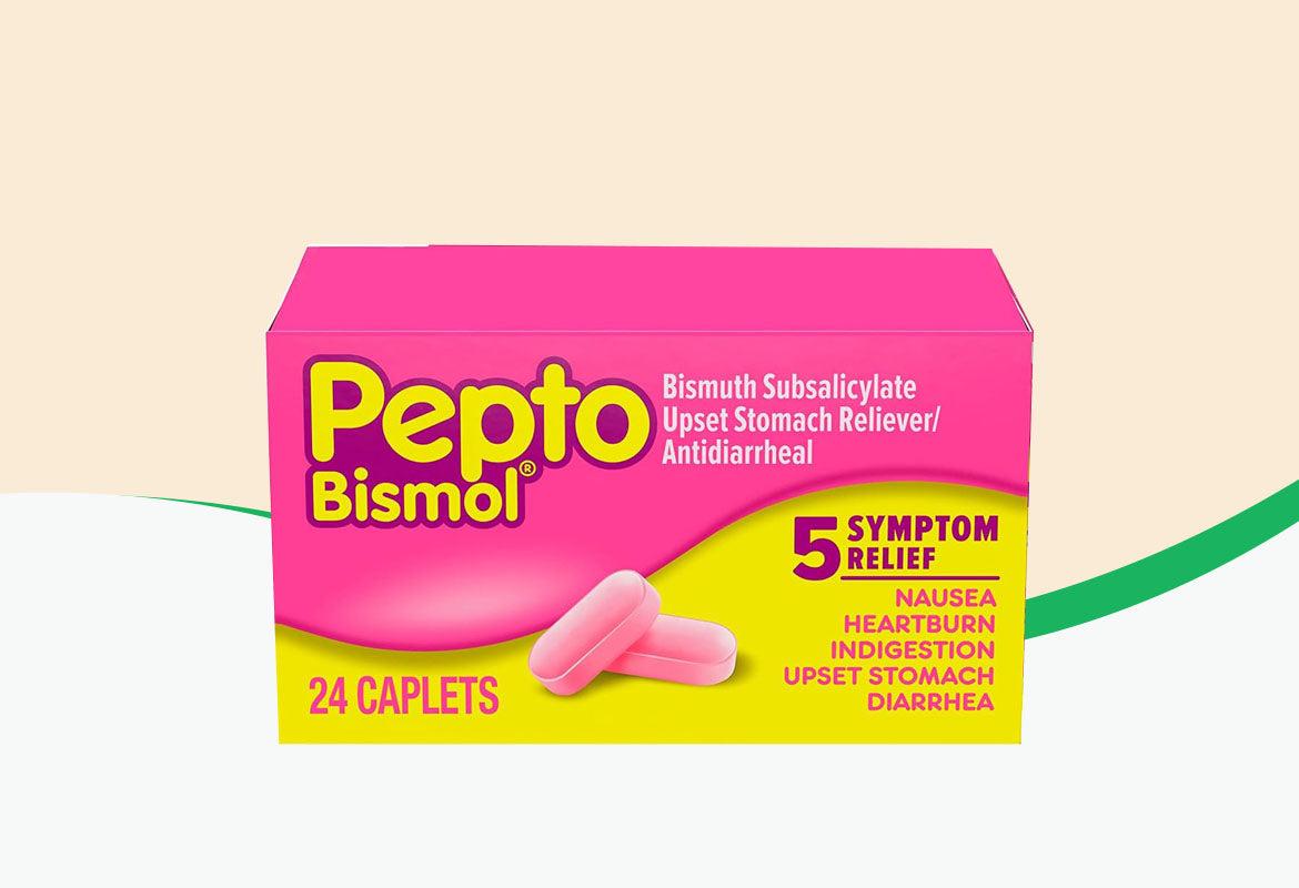 Pepto Caplets, Unflavored, 24 ct.