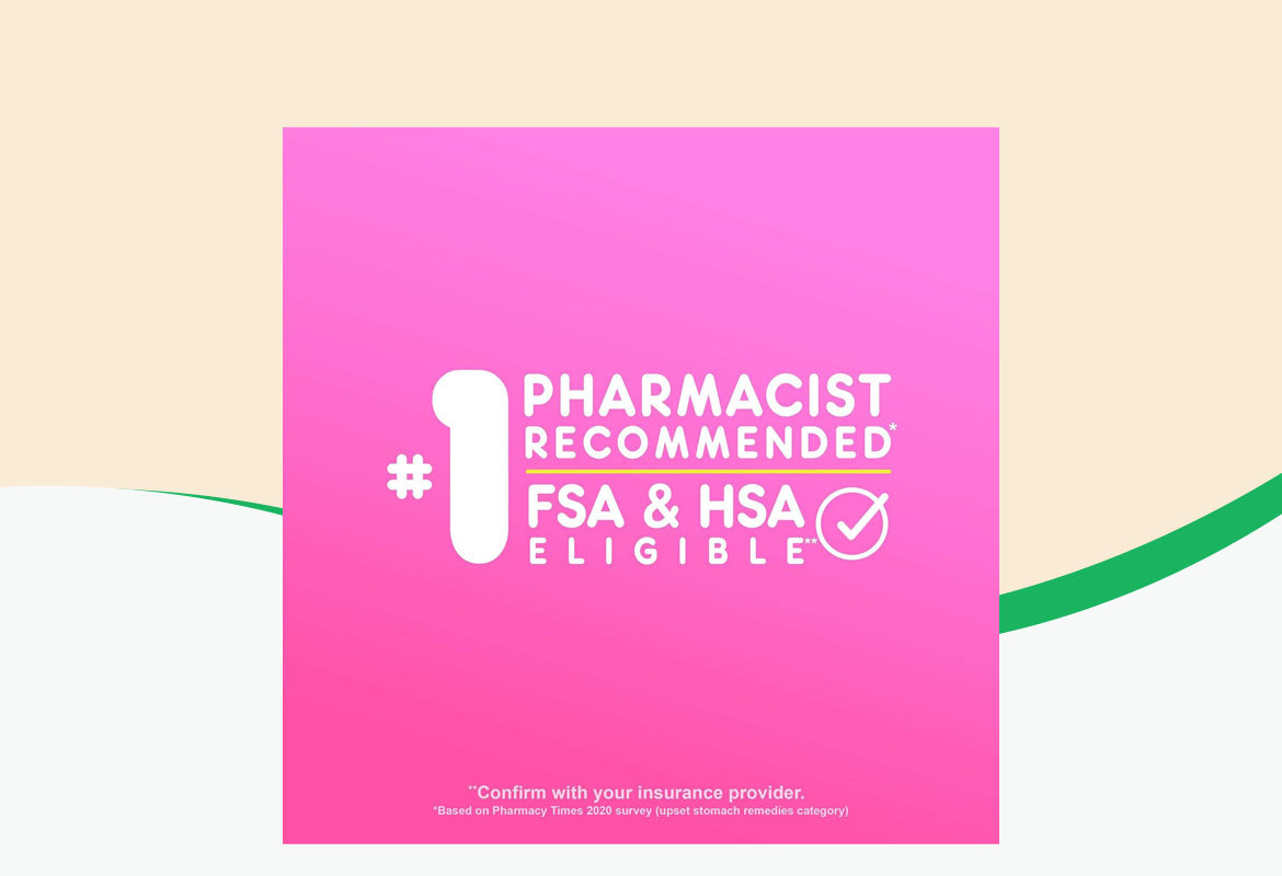 Pepto Caplets, Unflavored, 24 ct.