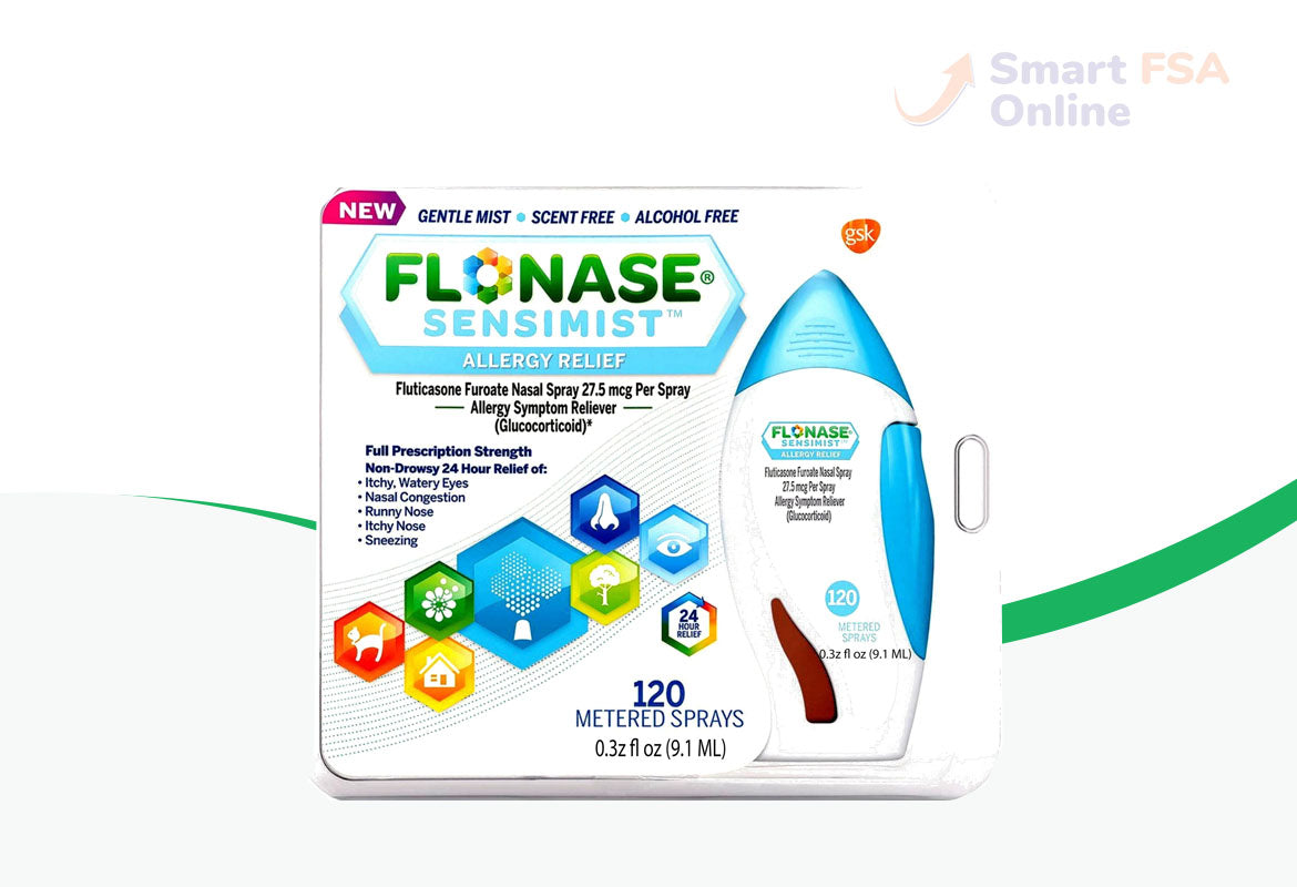 Flonase Sensimist Allergy Relief Nasal Spray, 27.5mcg, 120 Sprays