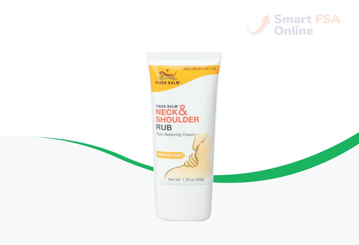 Tiger Balm Neck & Shoulder Rub, 50G, 1.76 oz.