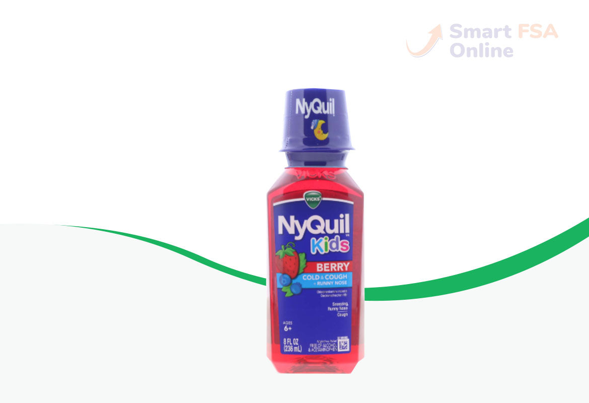 Vicks NyQuil Children's Cold & Cough Liquid, 8 fl oz.