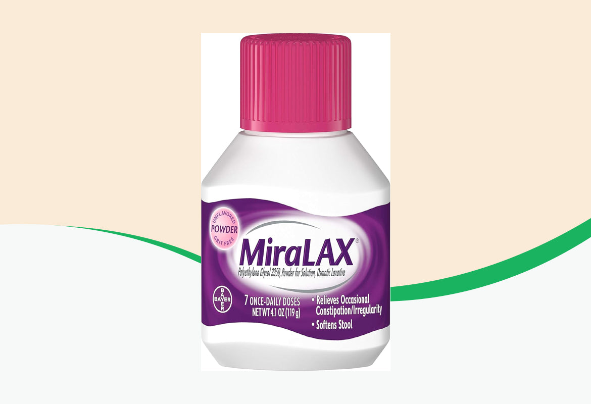 MiraLAX Laxative Powder for Gentle Constipation Relief