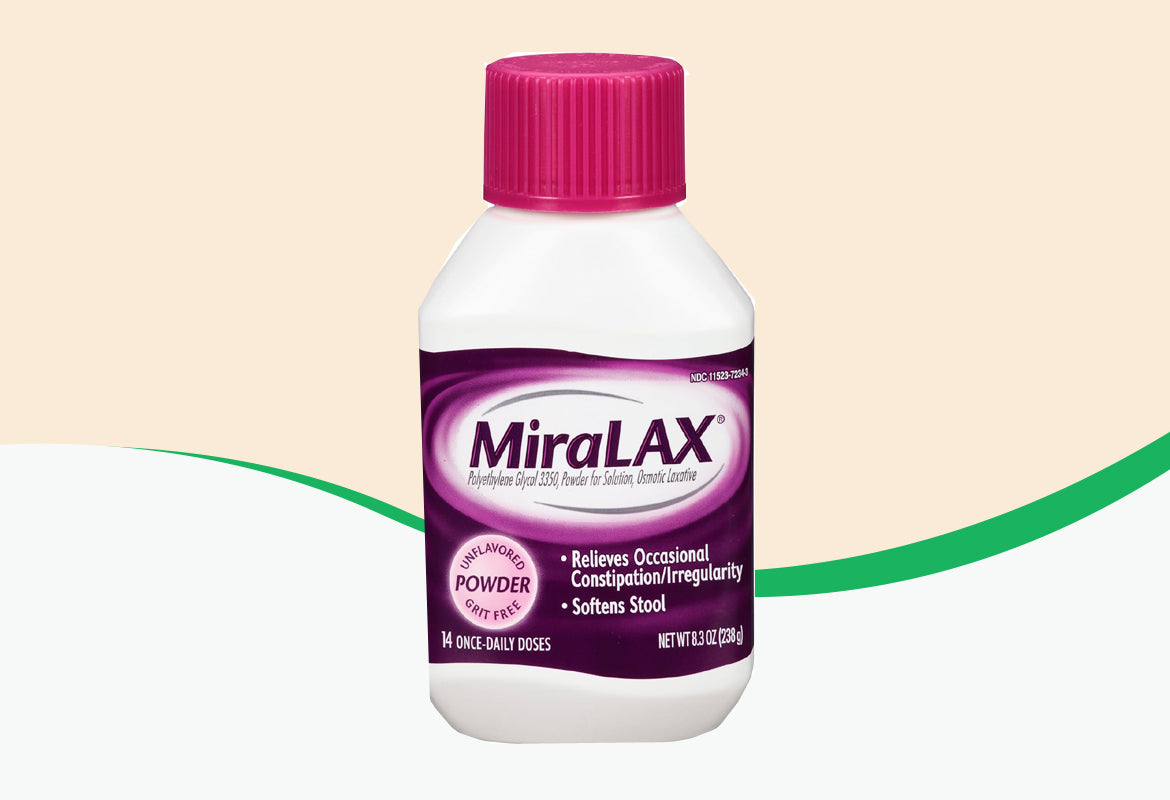 MiraLAX Laxative Powder for Gentle Constipation Relief