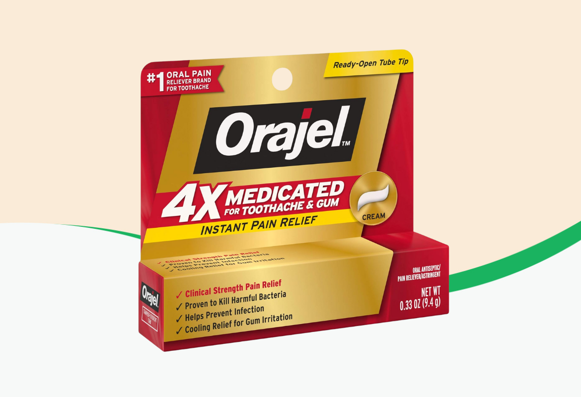 Orajel 4X Medicated For Toothache and Gum, Gel