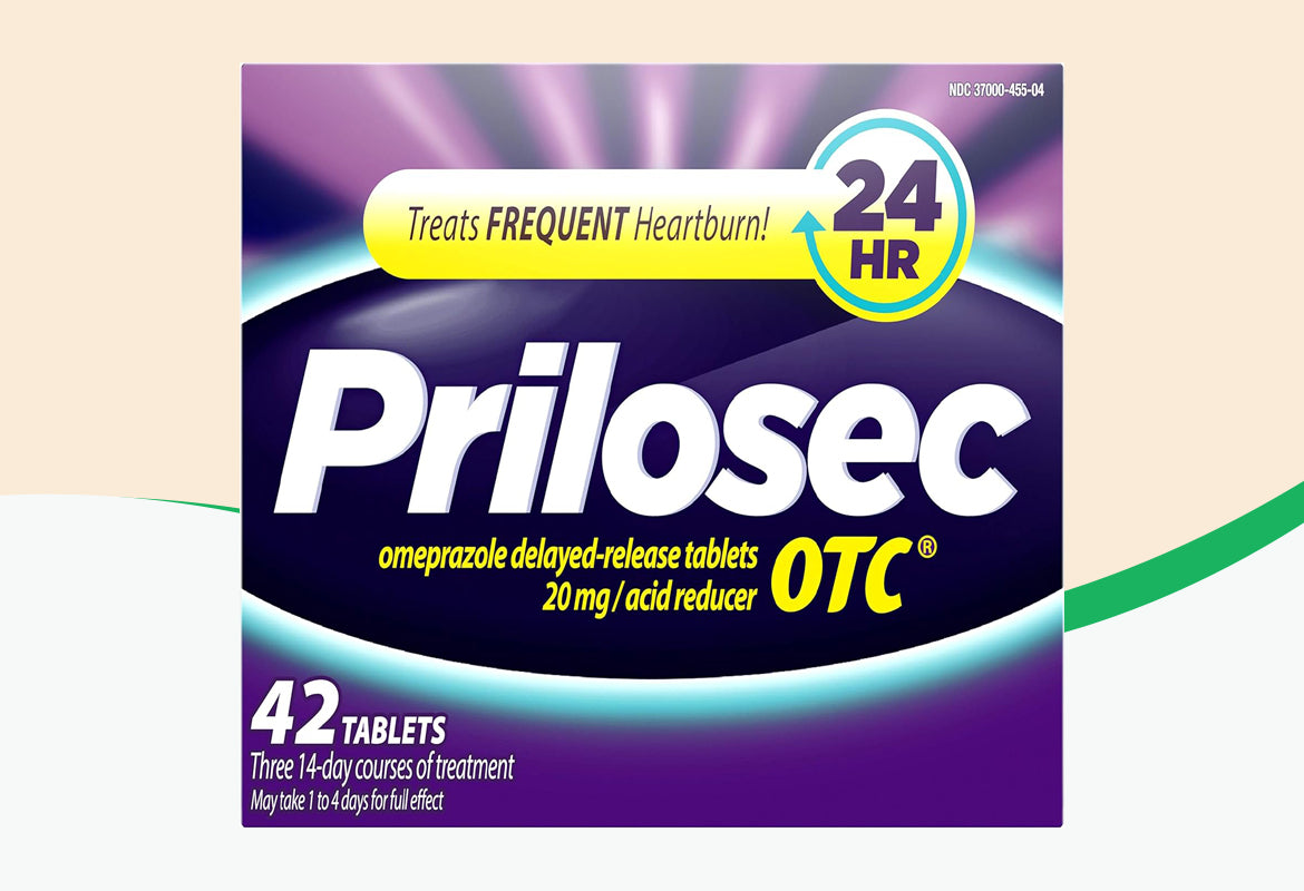 Prilosec OTC Heartburn Relief and Acid Reducer Tablets
